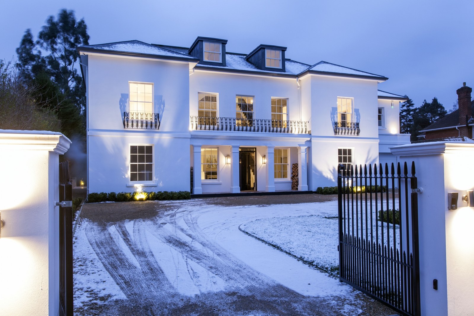 Melsetter — winter exterior