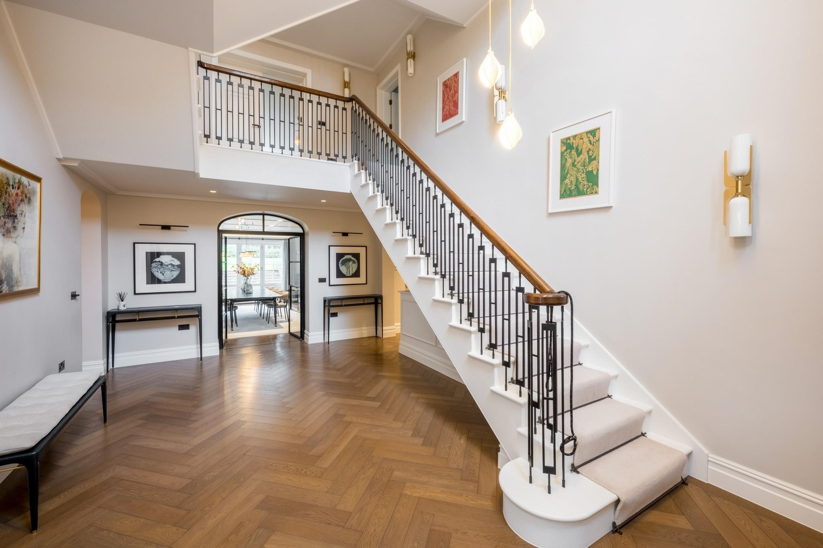 Melsetter — grand staircase
